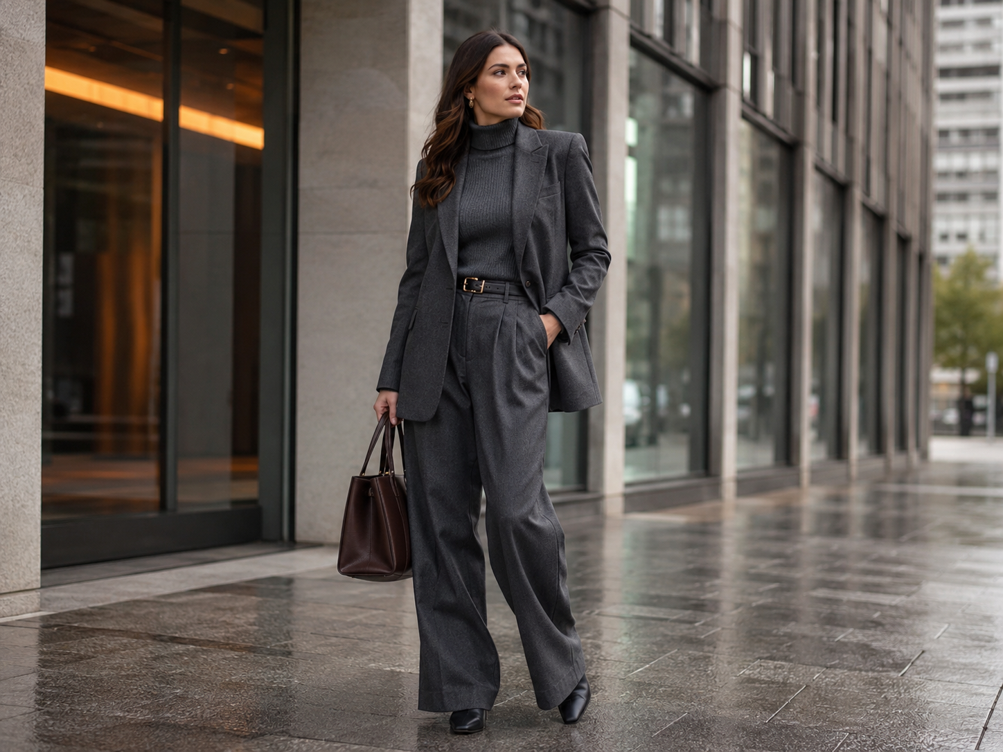 Como Montar um Look para o Trabalho no Inverno Sem Parecer de Uniforme